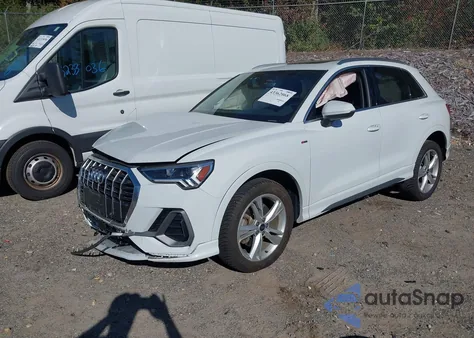 2021 Audi Q3 Premium Plus 45 Tfsi S Line Quattro Tiptronic z USA, uszkodzony, nr VIN WA1EECF34M1036293